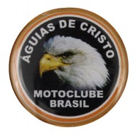 botton resina redondo aguias